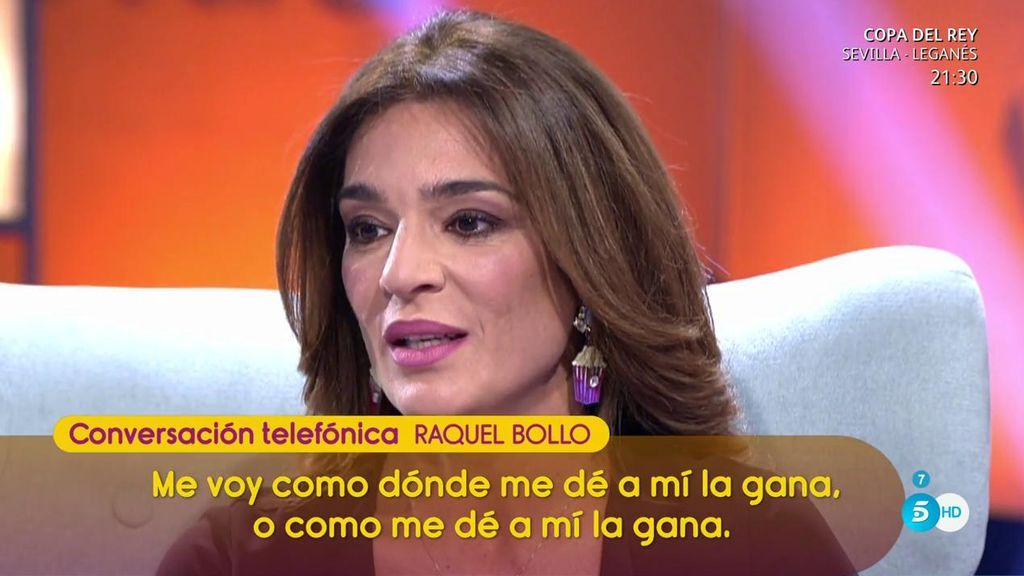 Raquel Bollo brota contra 'Sálvame' por los comentarios sobre su regreso a la tele