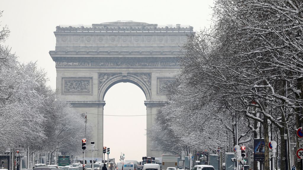 Las acumulaciones en la capital oscilan entre los 5 y 10 cm.