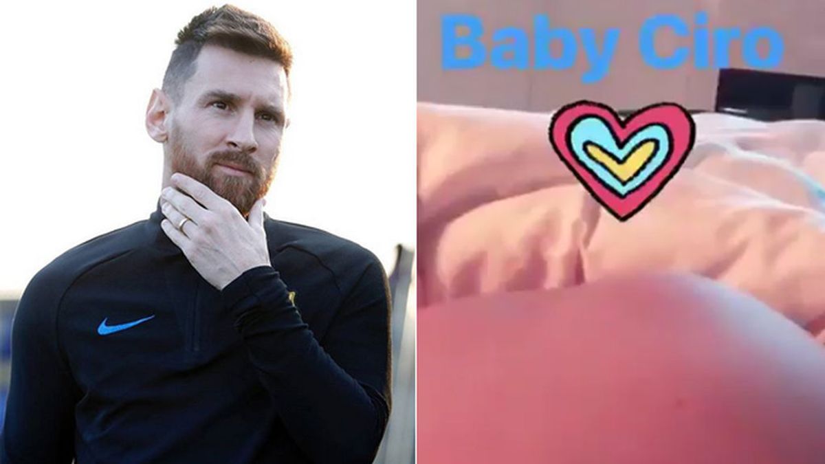Messi desvela el nombre de su tercer hijo y muestra sus primeras patadas… en la barriga de Antonella