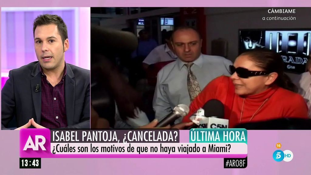Isabel Pantoja cancela su minigira por Latinoamérica por un problema con el visado