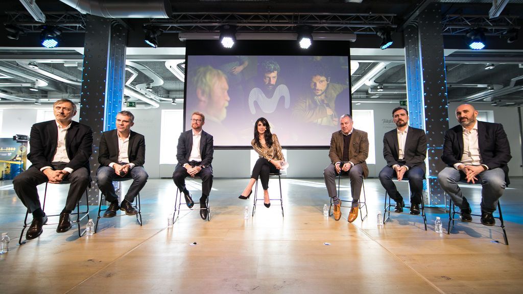 Imagen de la presentación de Movistar Series en Latinoamérica.