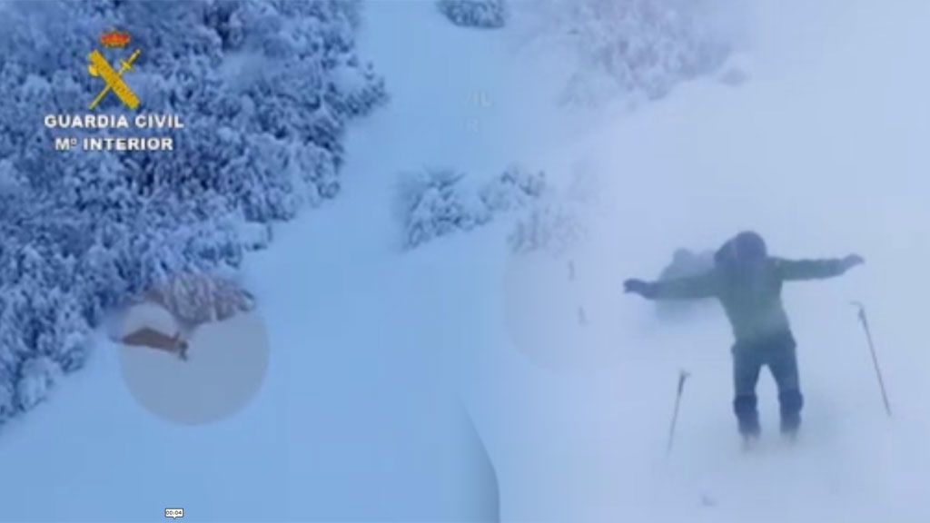 La Guardia Civil rescata a un hombre que llevaba ocho días atrapado en la nieve