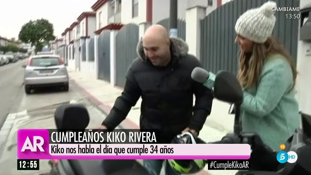 Kiko Rivera, "feliz" y con ganas de celebrar "en familia" su 34º cumpleaños