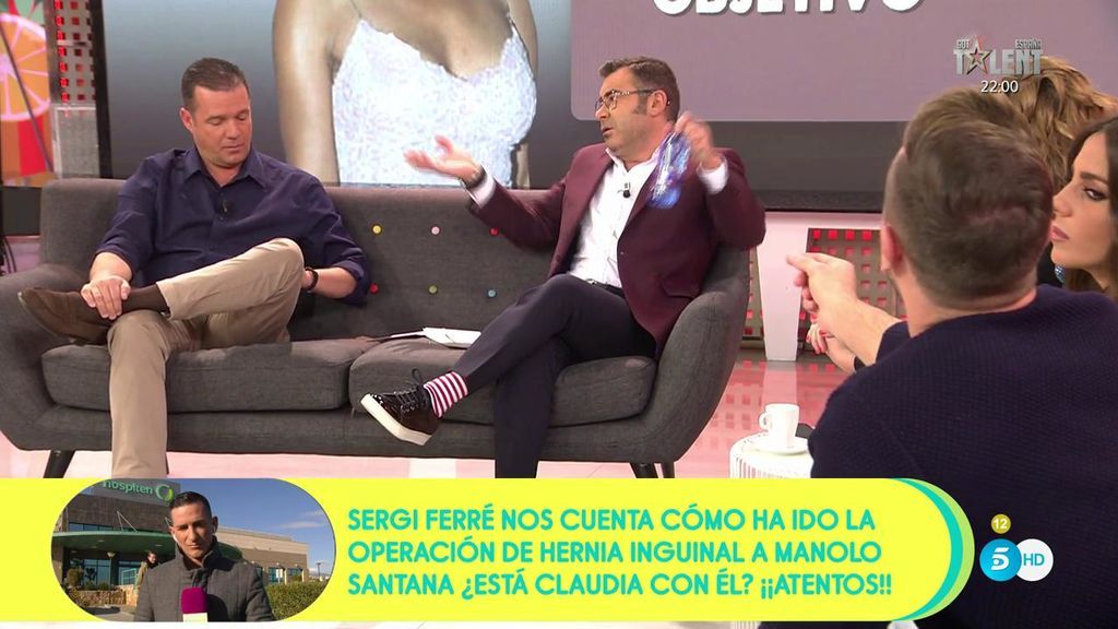 Jorge Javier se mosquea con Rafa Mora: "Si no controlas la información ¿por qué la pones en duda?"
