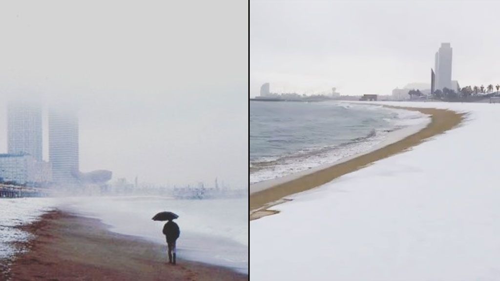 Nieve Barcelona