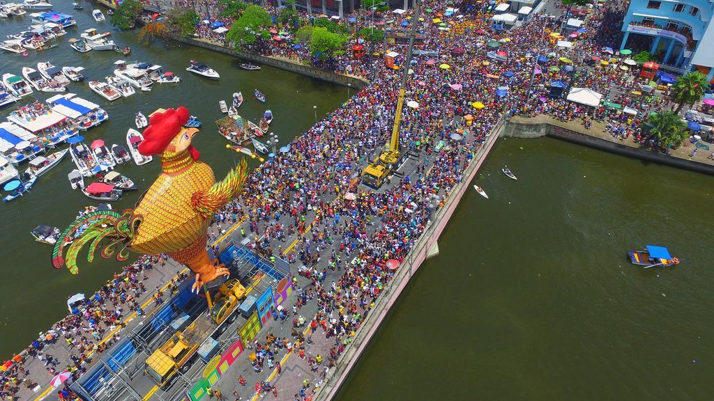 Más de 6 millones de personas disfrutan del Carnaval en Río de Janeiro
