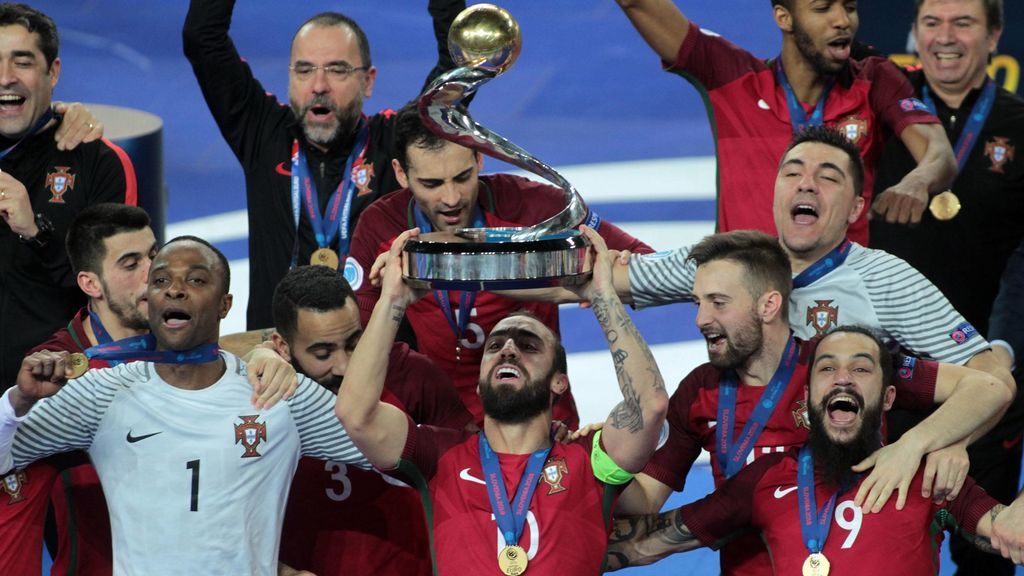 España cae en la prórroga de la final del Euro Futsal ante Portugal