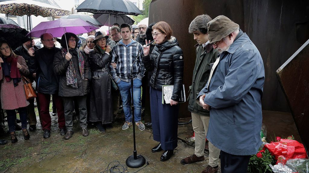 Homenaje en Andoain a Joseba Pagazaurtundua, asesinado por ETA hace 15 años