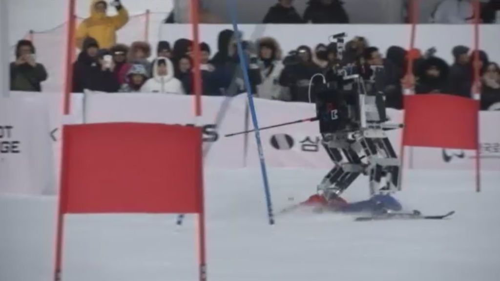 Sorpresa en los Juegos Olímpicos de Pyeongchang por la primera competición de esquí realizada por robots
