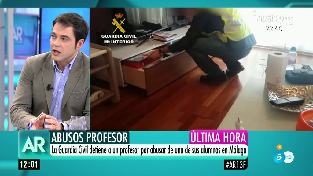 El profesor detenido en Málaga llegó a realizar 3.000 llamadas a la presunta víctima de los abusos