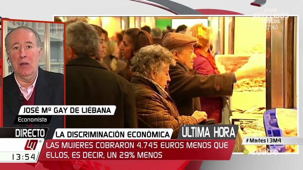 Gay de Liébana analiza la brecha entre las pensiones de mujeres y hombres