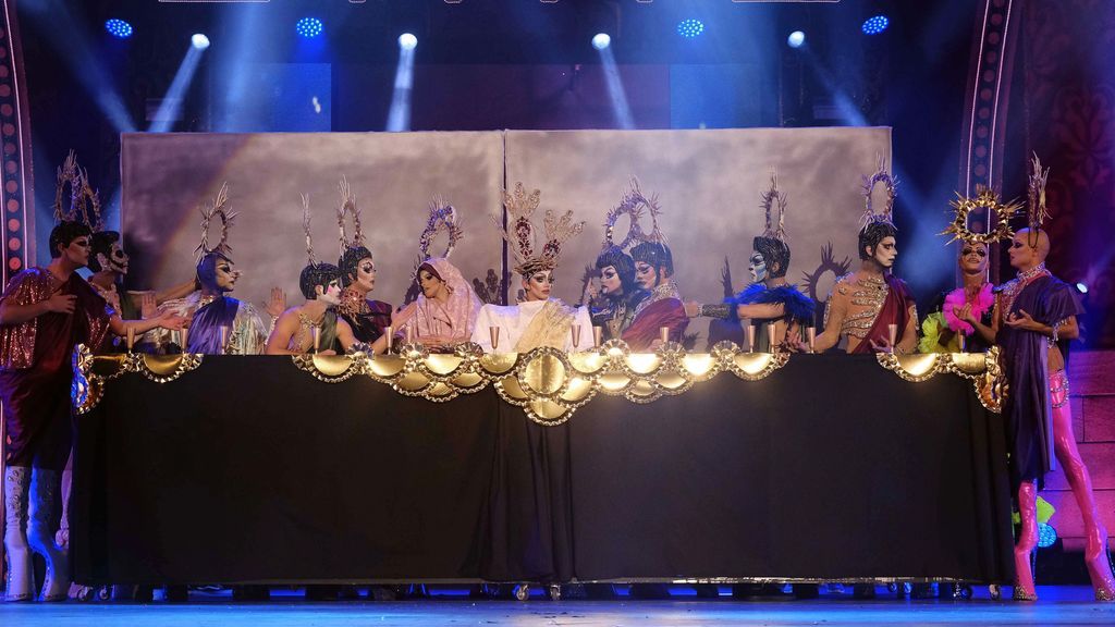 Drag Shetlas revive 'La ultima cena' en una gala que no escapa de la polémica