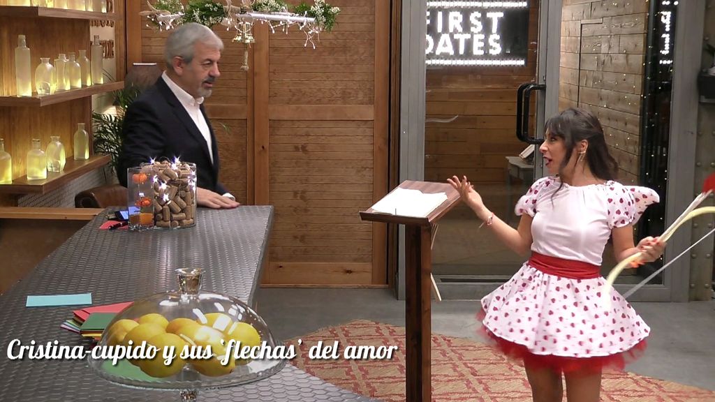 En First Dates, Cupido es una mujer