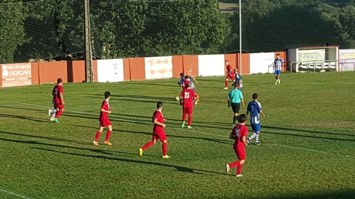 Un equipo gallego para el partido y le pide a la Guardia Civil que le haga el control de alcoholemia al árbitro