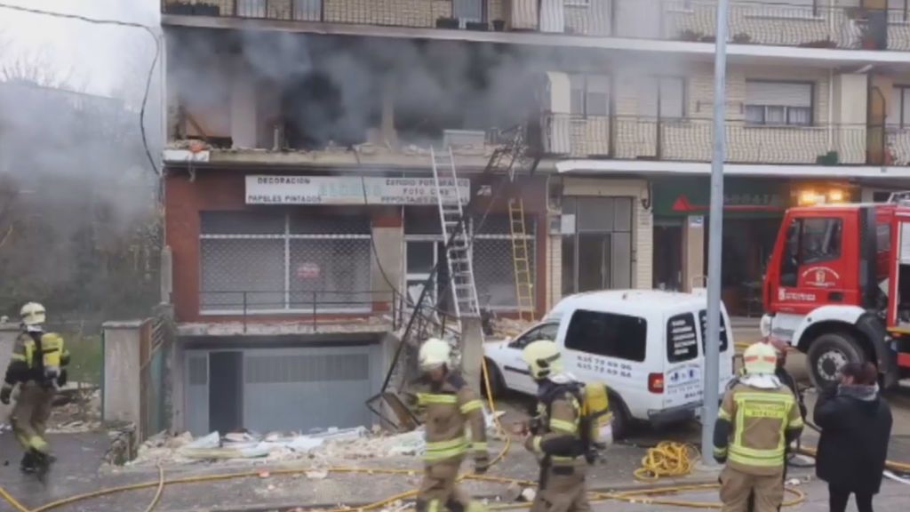 Cuatro heridos tras una explosión de gas en una casa en Villasana de Mena (Burgos)