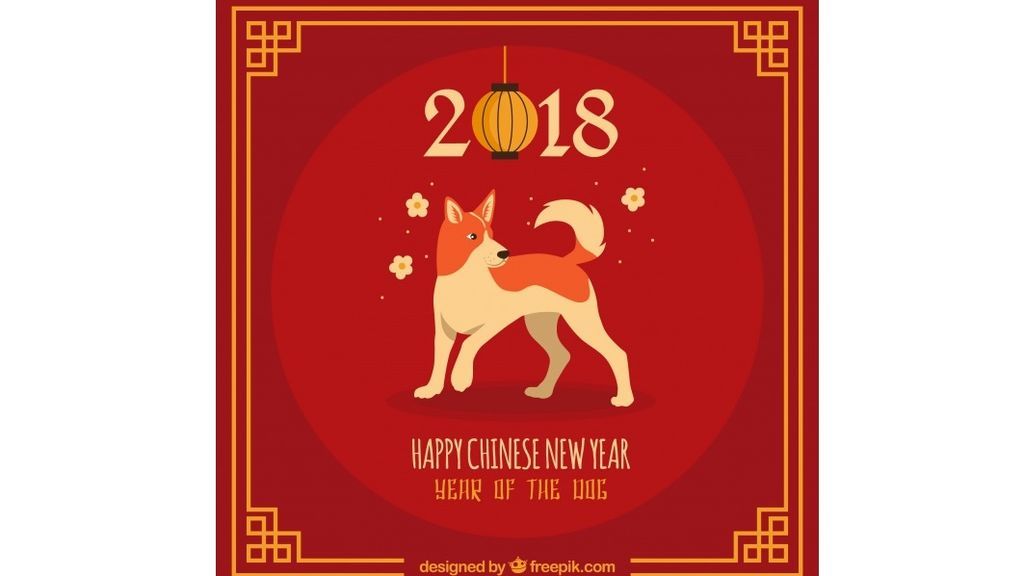 background-with-dog-for-chinese-new-year_23-2147732504