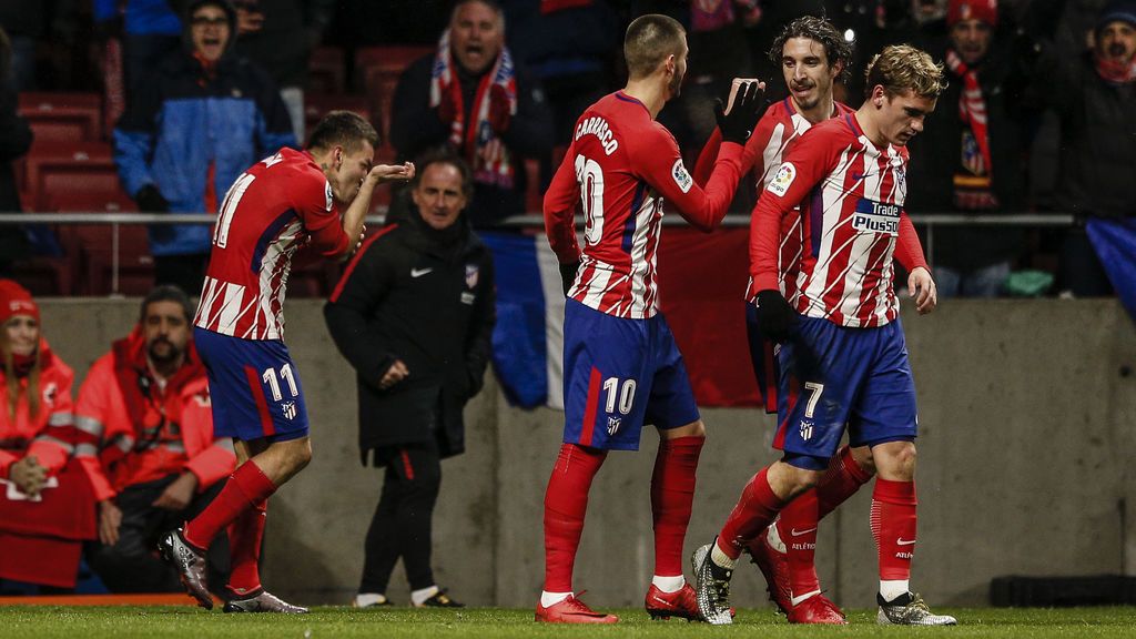 El Atlético de Madrid vuelve a la Europa League sin Costa, pero con Godín