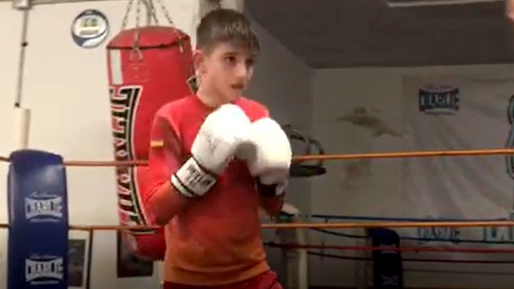 Asier ‘Dinamita’ Lanzarote, doble campeón de España de boxeo con 11 años