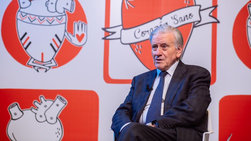El doctor Valentín Fuster en la presentación de 'La tribu del corazón'