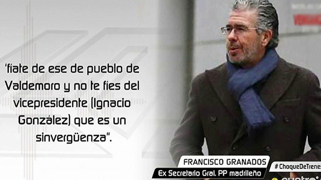 Granados: “Gürtel lo destapó Rajoy y le dijo a Aguirre que lo parara”