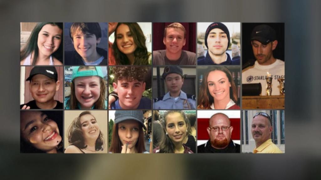 Así eran las 17 víctimas del tiroteo de Florida