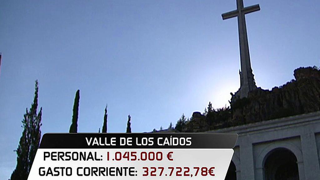 La factura anual del Valle de los Caídos: 1.800.000€