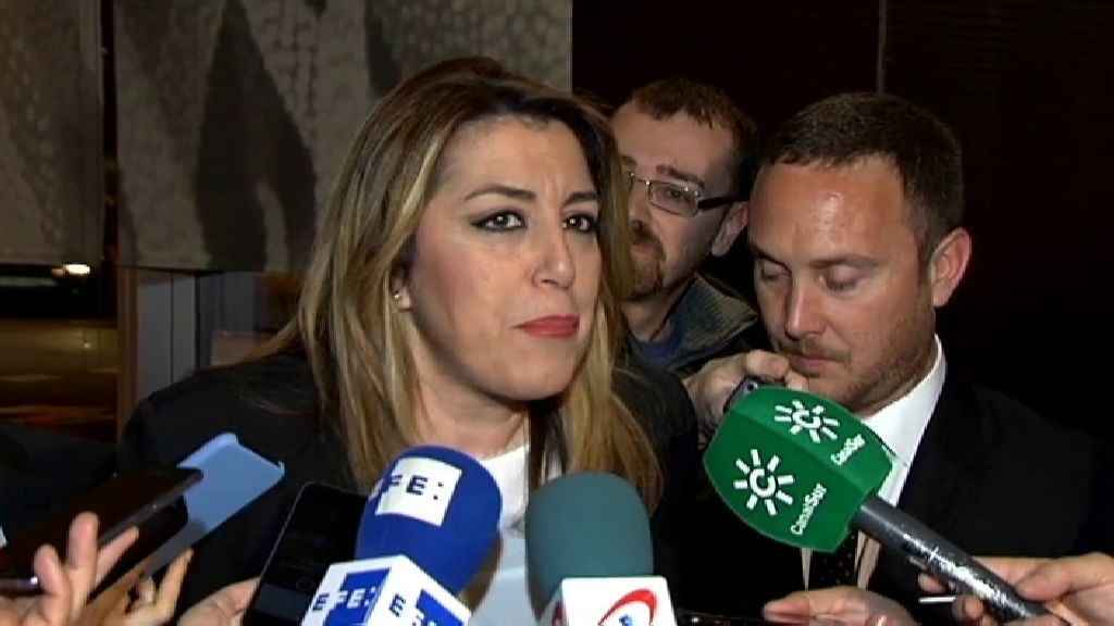 Susana Díaz: “Pedro Sánchez es mi secretario general y tiene todo mi apoyo”