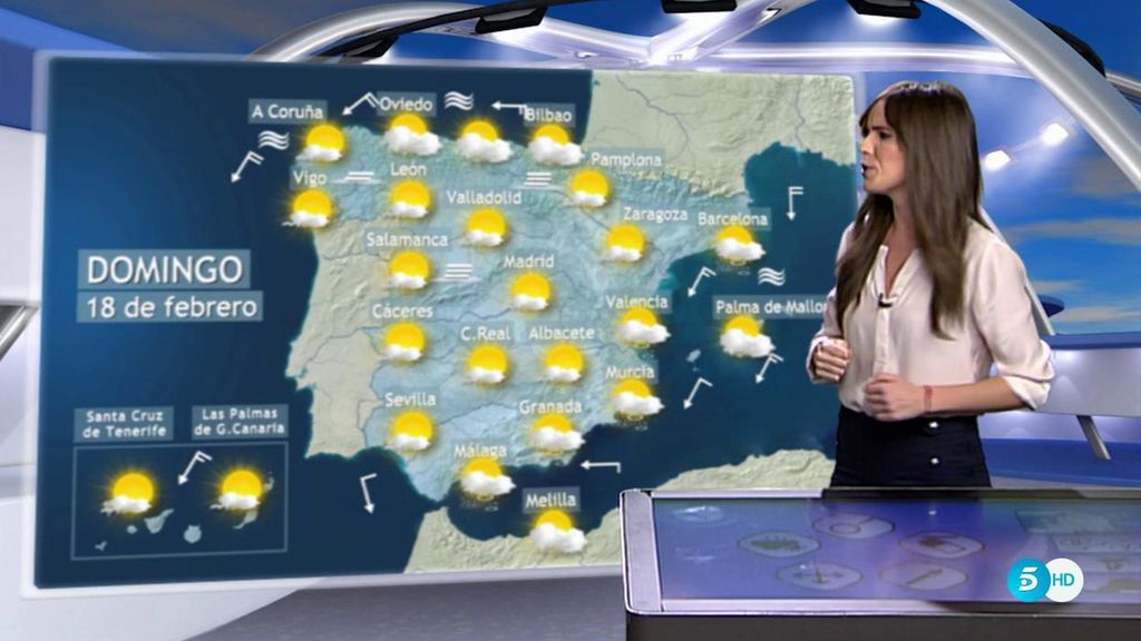 Cielos cubiertos y nieblas a primera hora: Precipitaciones a orillas del Mediterráneo