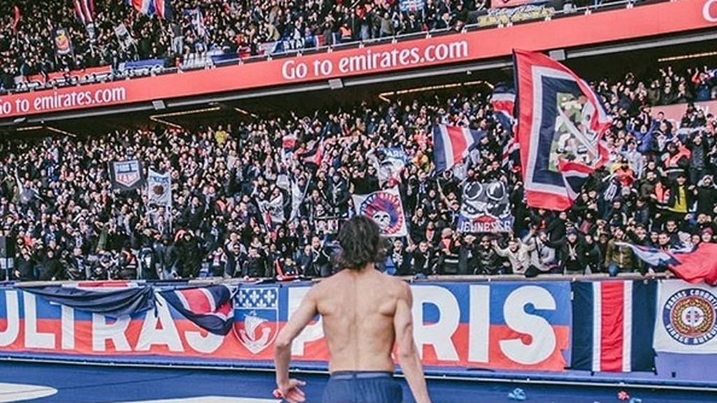 La pancarta ofensiva contra el Real Madrid de los hinchas del PSG en el Parque de los Príncipes