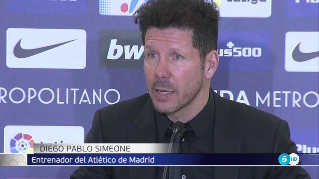Simeone ve cada vez más posible alcanzar al Barcelona en Liga