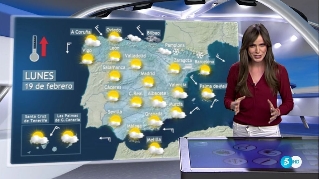 Las temperaturas nos dan un respiro y suben en todo el país: Lluvias en el País Vasco
