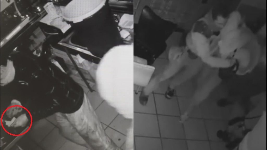 Pillan 'in fraganti' a unos ladrones después de robar tres veces en el mismo bar
