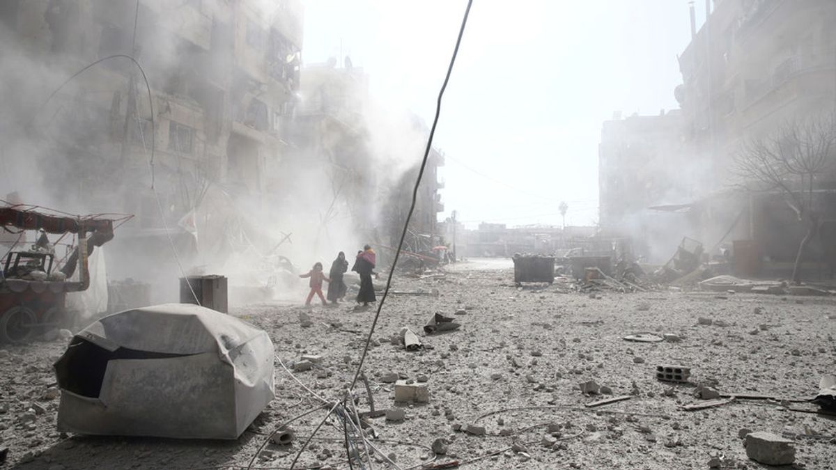 71 muertos en 24 horas en bombardeos de las fuerzas sirias sobre Ghuta Oriental
