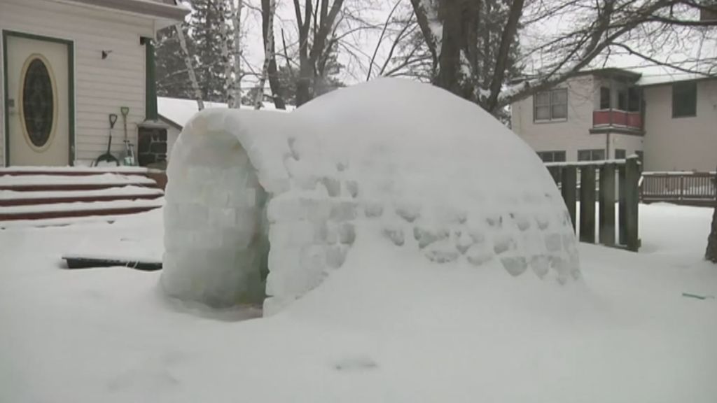 La 'receta' de un iglú: cuatro semanas congelando agua y más de 50 horas para su construcción