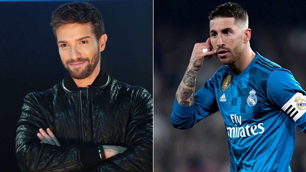 El piropo de Pablo Alborán a Sergio Ramos por su forma de vestir