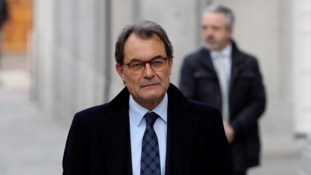 Artur Mas llega al Supremo para declarar por el 'procés'