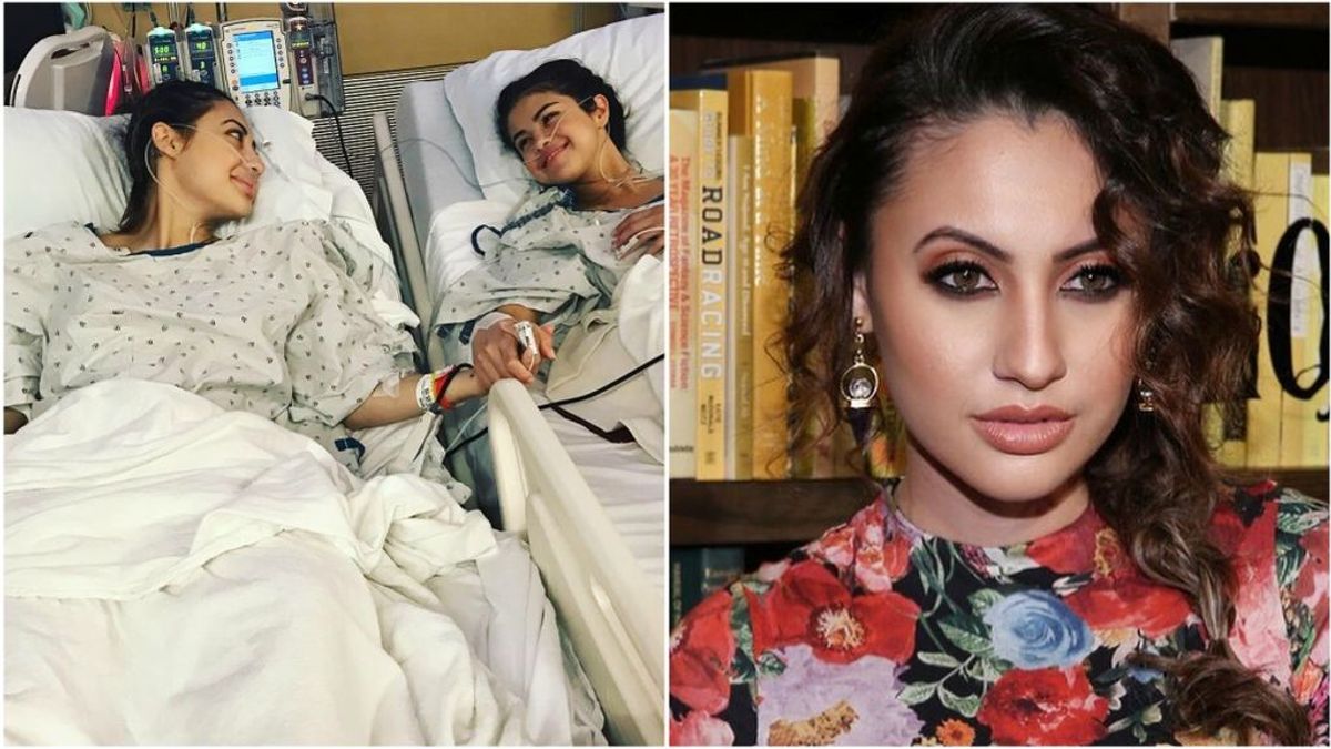 Francia Raisa, sobre el trasplante de riñon a Selena Gómez: "Yo lo he pasado mucho peor que ella"