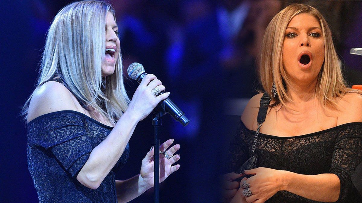 Fergie se disculpa tras su desafine viral con el himno de Estados Unidos: "Lo hice lo mejor que puede"