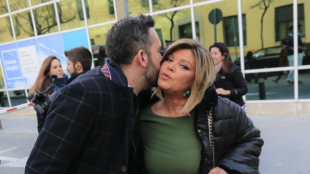 Kike Calleja, siempre un gran apoyo para Terelu