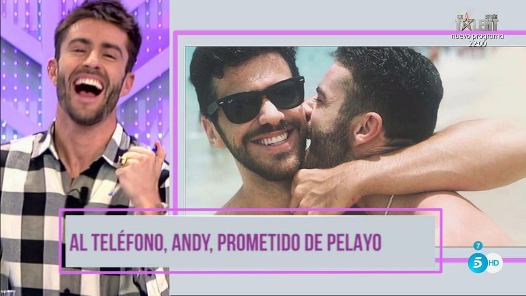 Andy McDougall vuelve a sorprender a Pelayo Díaz con su amor: “El mes que viene me tienes allí, te quiero para toda la vida”