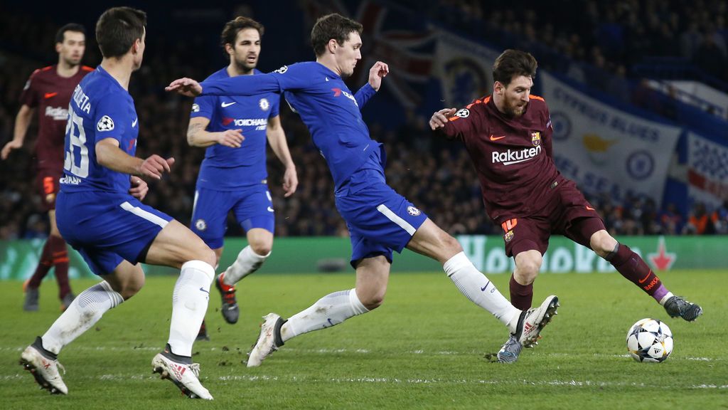Messi rompe su maleficio ante el Chelsea y le da al Barcelona un valioso empate (1-1)