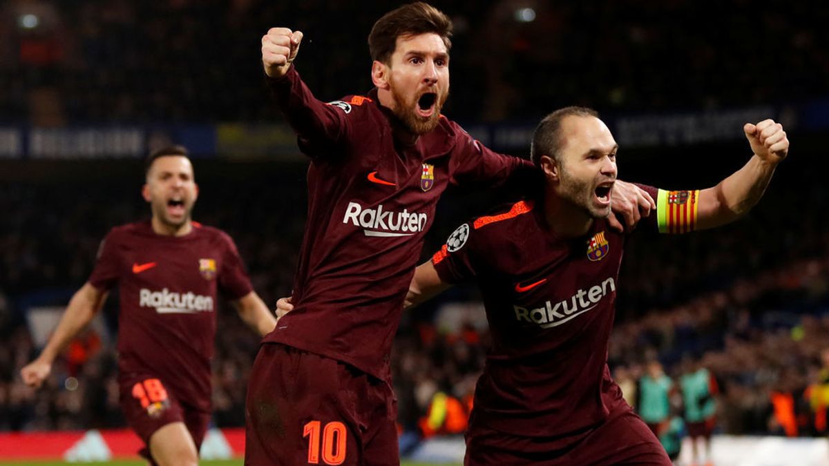 El Barça empata ante el Chelsea (1-1) con gol de Messi en Stamford Bridge