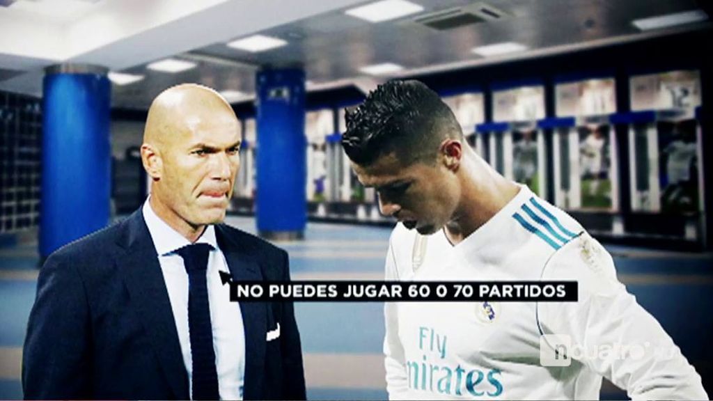 El plan de Zidane para dosificar a Cristiano hasta final de temporada