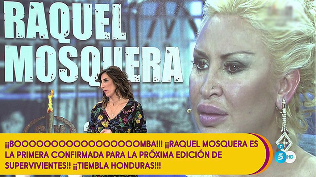 ¡Raquel Mosquera, primera concursante confirmada para ‘Supervivientes 2018’!