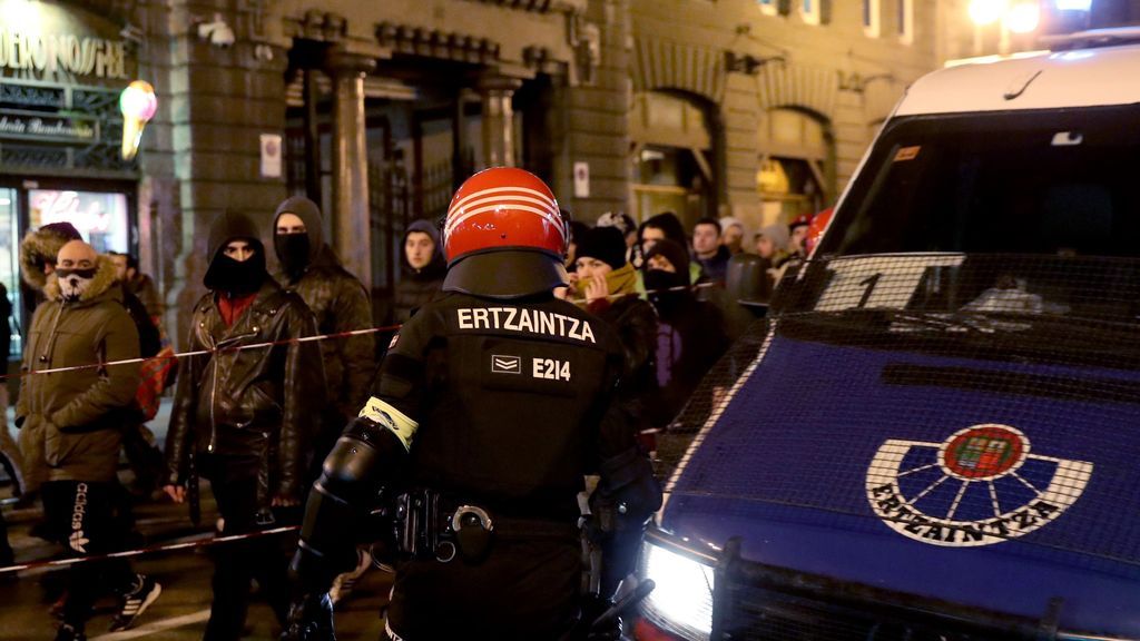 Bilbao, en alerta máxima ante los hinchas del Spartak de Moscú