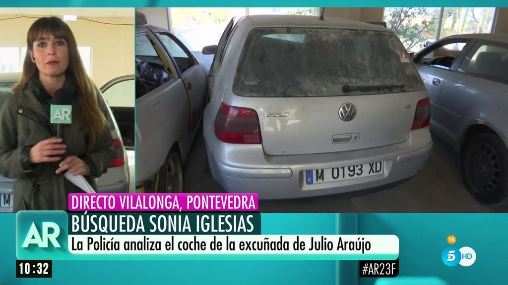El coche de la cuñada de Araújo podría ser el vehículo con el que se transportó el cuerpo de Sonia Iglesias
