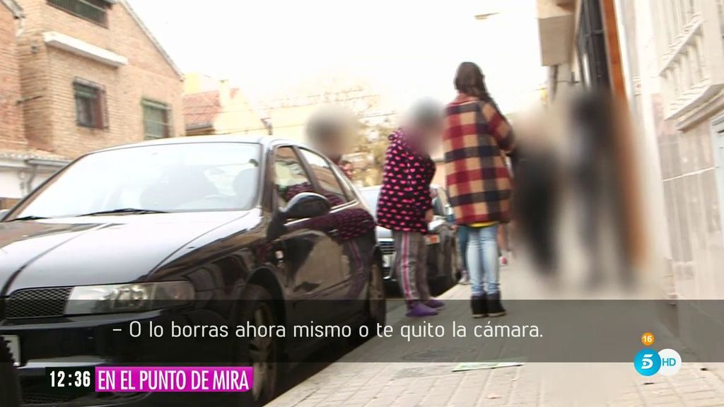 Una reportera de 'En el punto de mira', amenazada en un reportaje de ladrones de electricidad