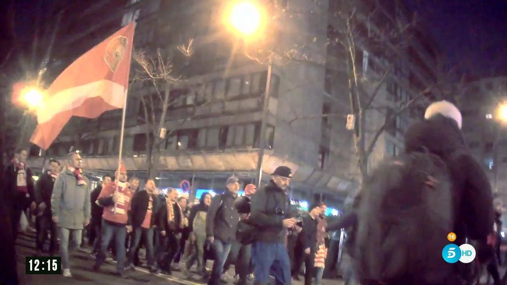 Un reportero de 'AR' se infiltra entre los ultras rusos y sigue todos sus movimientos