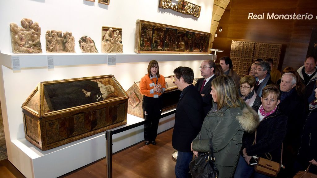 El Monasterio de Sijena ya luce su tesoro artístico