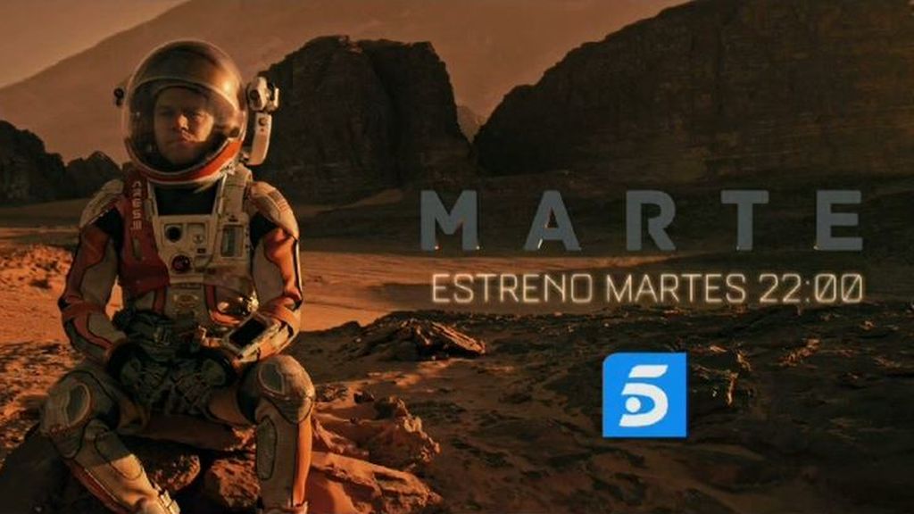 El próximo martes, a las 22:00 horas, llega 'Marte' a Telecinco